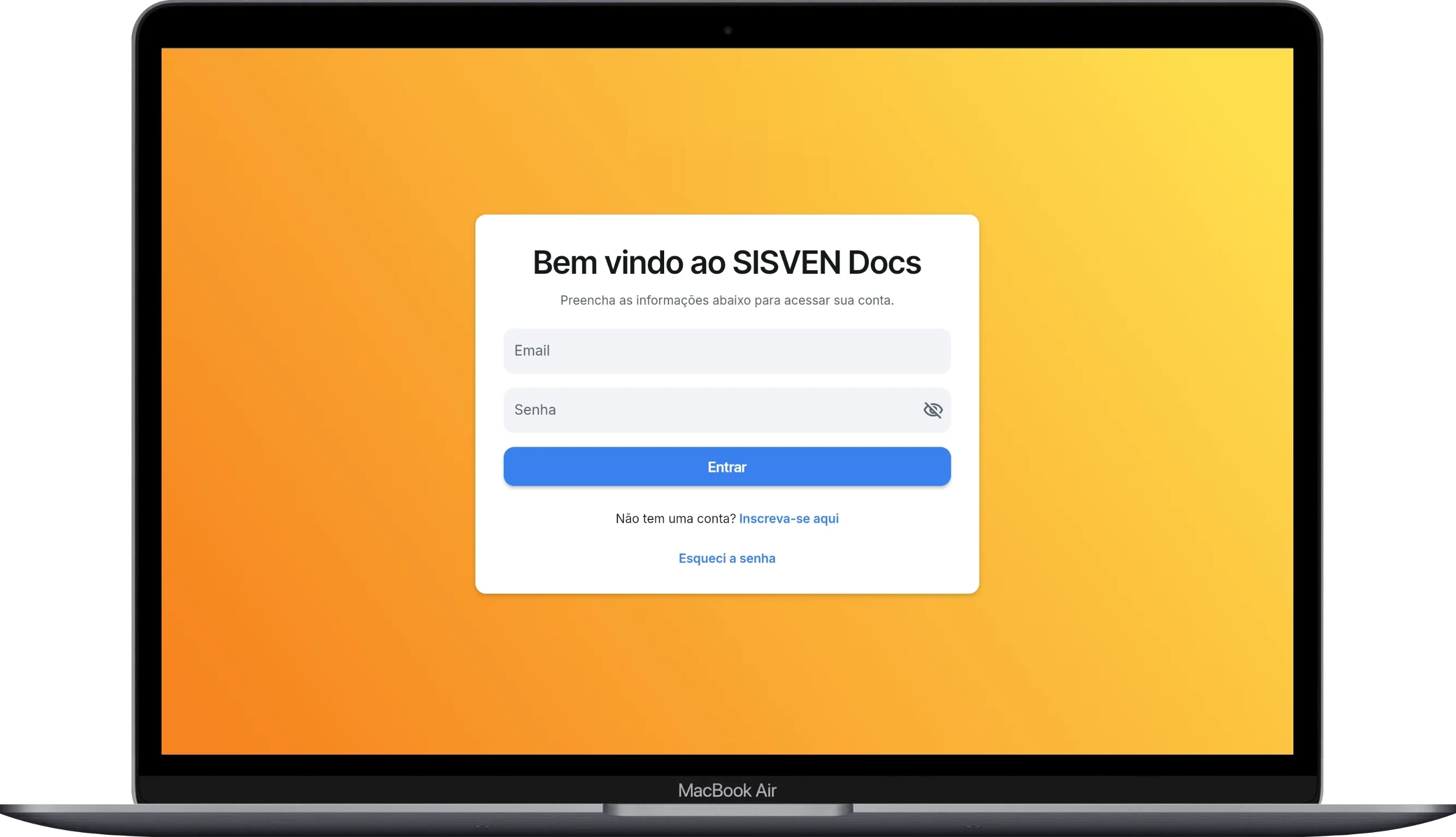 Prévia do projeto SISVEN Docs